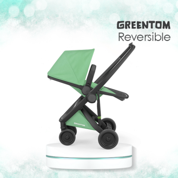 Greentom Reversible Çift Yönlü Bebek Arabası - 6