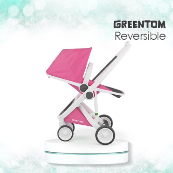 Greentom Reversible Çift Yönlü Bebek Arabası - 7