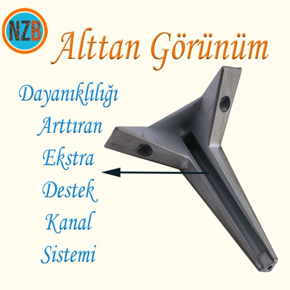 Mobilya Kanepe Çekyat Sehpa TV Ünitesi Baza Koltuk Ayağı Çekyat Renk Saten Eskitme 12 cm Ayak - Resim 4