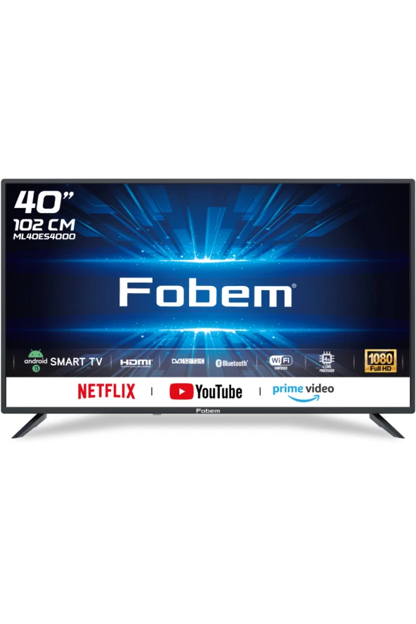 Fobem ML40ES4000 Full HD 40'' 102 Ekran Uydu Alıcılı Android Smart LED TV