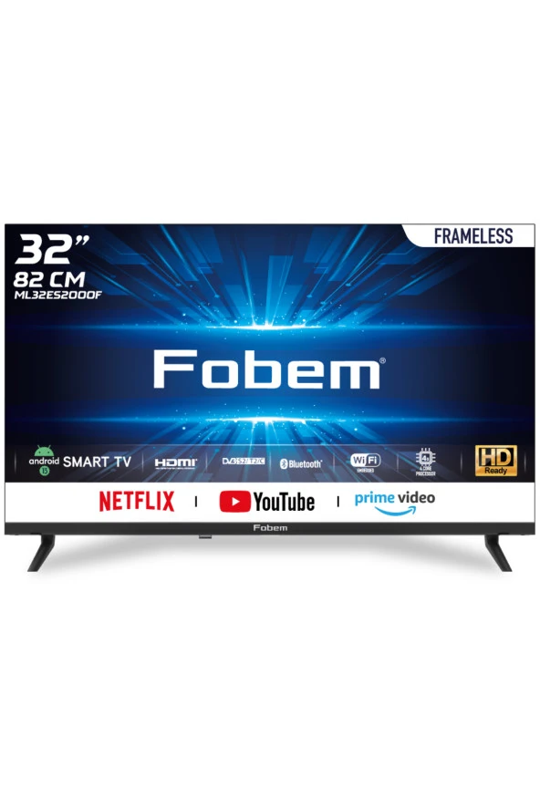 Strong ML32ES2000F Frameless HD 32" 82 Ekran Uydu Alıcılı Android Smart LED TV