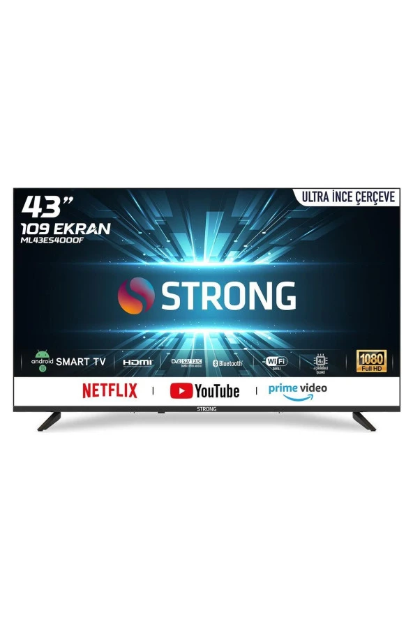 ML43ES4000F 43’’ 109cm Ekran FRAMELESS Full HD Uydu Alıcılı Android TV