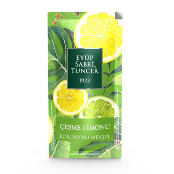 Eyüp Sabri Tuncer Çeşme Limon Kolonyalı Mendil 150li