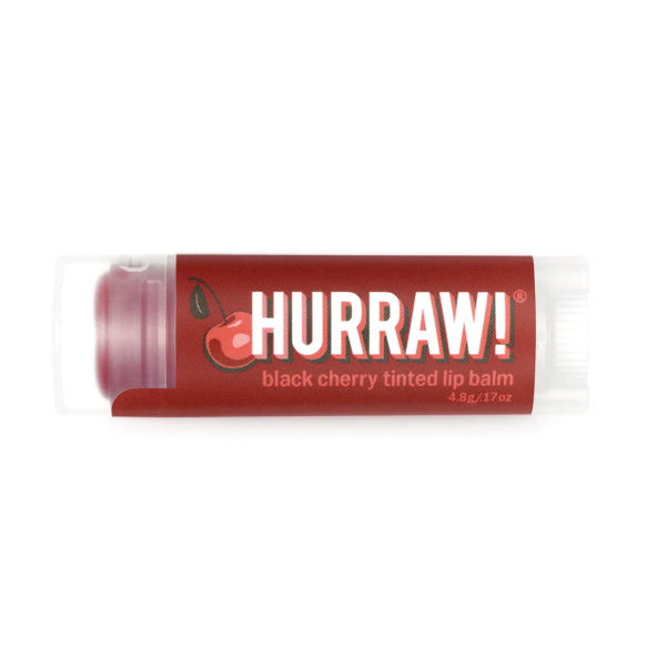 Hurraw Tinted Lip Balm Black Cherry