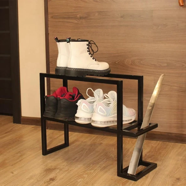 Ayakkabılık Metal Ayakkabı Düzenleyici Ayakkabılık Dolabı - 4