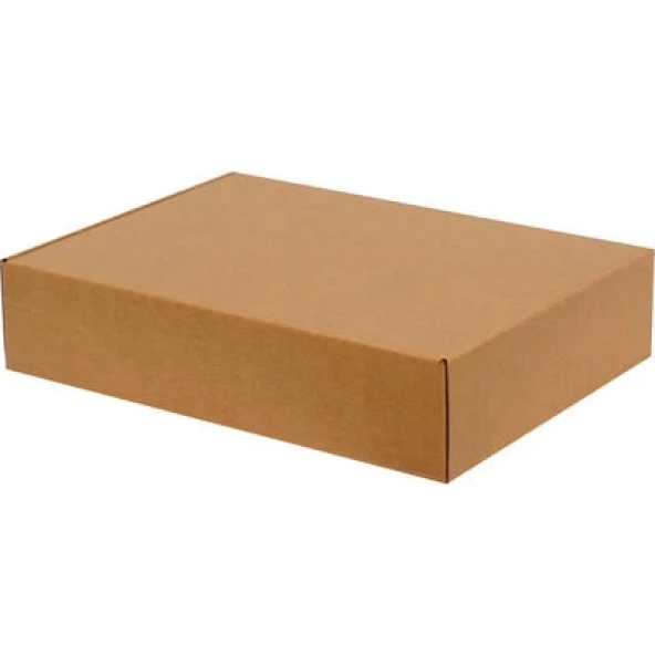 30x20x5cm Kilitli Kutu - Kraft