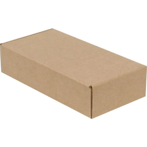 19x13x6cm Kilitli Kutu - Kraft