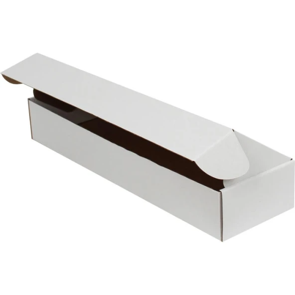 42x12x6,5cm Kilitli Kutu - Beyaz