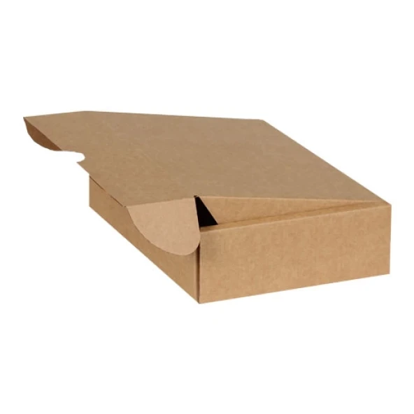 24x13x6cm Kilitli Kutu - Kraft