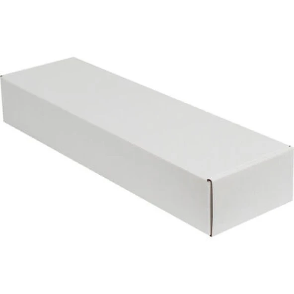 42x12x6,5cm Kilitli Kutu - Beyaz
