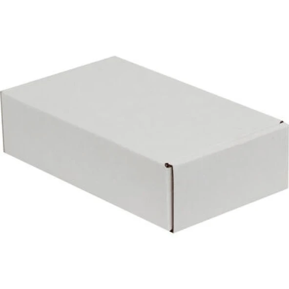 18x10x4,5cm Kilitli Kutu - Beyaz