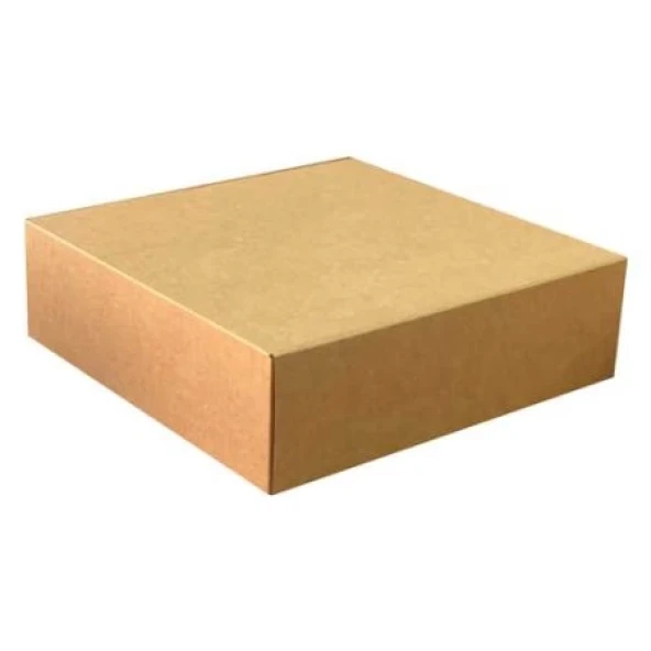 15x15x12cm Kilitli Kutu - Kraft
