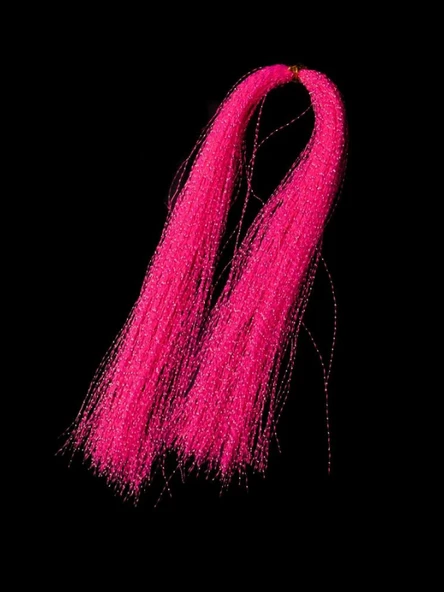 eagenset Fosforlu Karanlıkta Parlayan, Pembe Glow Luminous in Dark Ultraviyole (UV) Neon 1 Adet Poşet Çapari Simi - 4