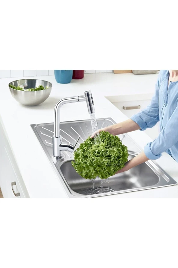 Artema Maestro Pull-out Eviye Mutfak Bataryası, Krom A42146 - 4