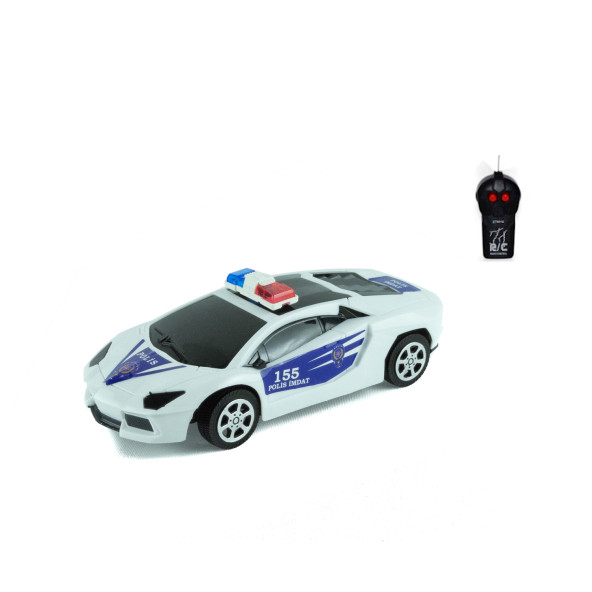 1:24 Uzaktan Kumandalı Polis Arabası Yarım Fonksiyon