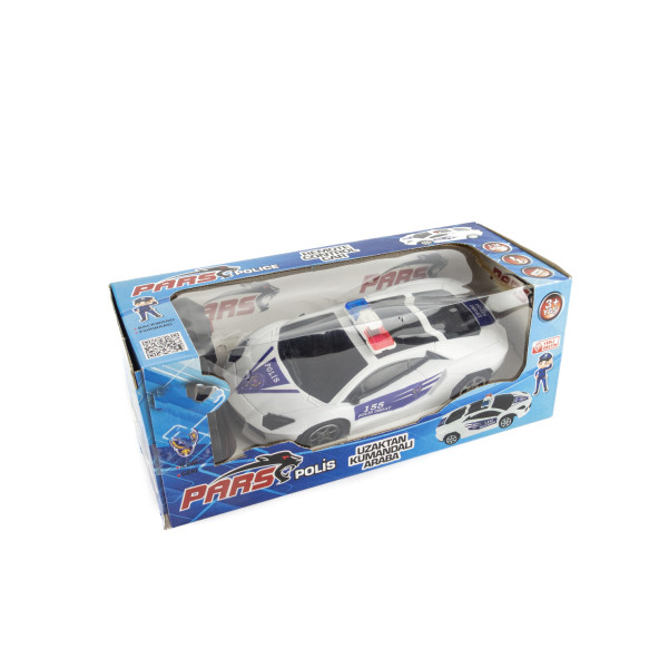 1:24 Uzaktan Kumandalı Polis Arabası Yarım Fonksiyon - 2