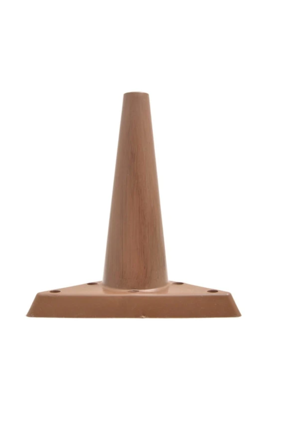 Sena Plastik Ayak Baza Ayağı Koltuk - 4 Adet  Ceviz Kanepe Ayağı Puf-tv Ünitesi Ayağı 4 Adet 20 Cm Ceviz Renk - Resim 2