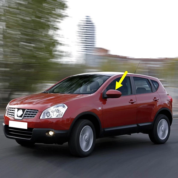 Nissan Qashqai J10 2007-2013 Sol Dış Dikiz Aynası Kapağı 96374JD08E