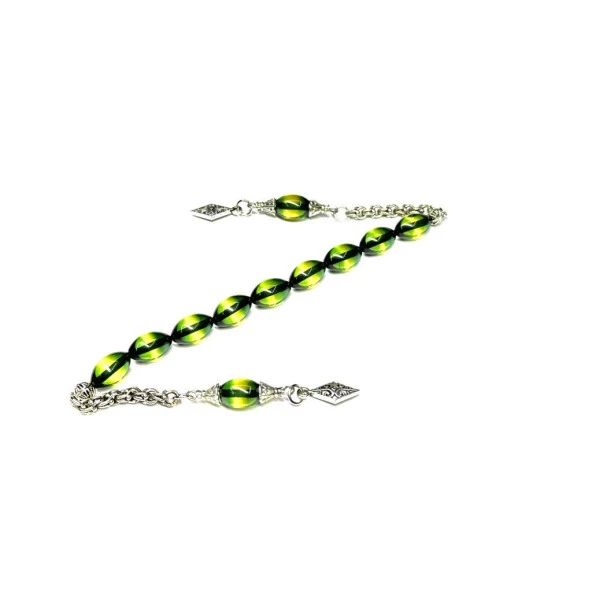 Beyzi Model 7-12mm Sürmeli Ateş Kehribar Zaza Tesbih