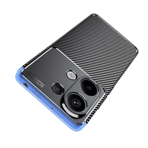 Vendas Xiaomi Redmi Note 13 Pro 4G Kılıf Zore Negro Silikon Kapak + Cam Ekran Koruyucu - 5