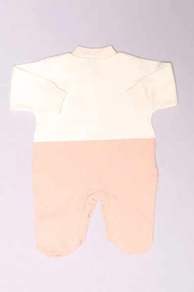 1-6 Aylık Bebek Tulum Ekrupudra - 02256.1803. - 2