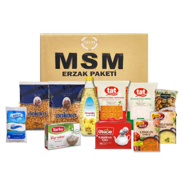 MSM Ramazan Erzak Gıda Paketi No 30