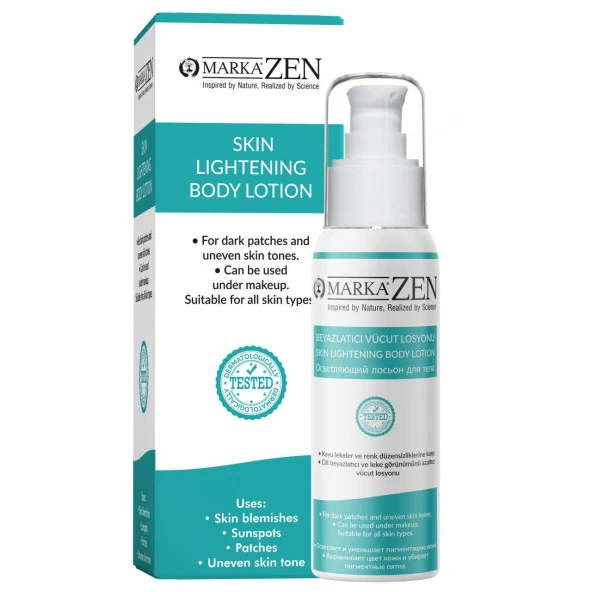 Markazen Beyazlatıcı Vücut Losyon 100 ml Doğal - 2