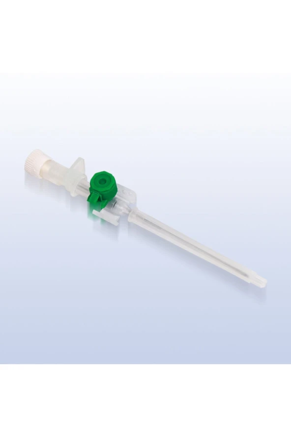 AYSET Steril Piercing Delim Iğnesi - 10 Adet 45mm Yeşil