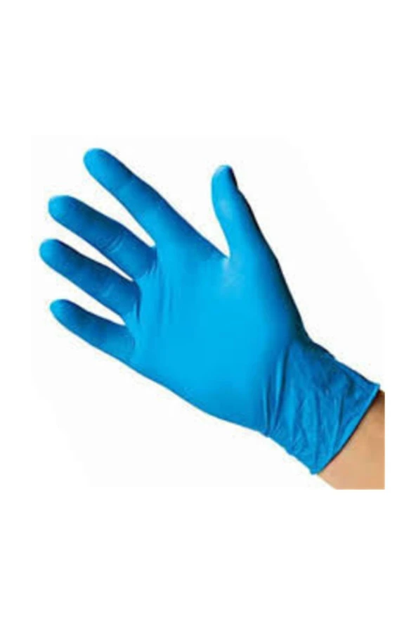 MEDİC GLOVE MAVİ NİTRİL PUDRASIZ MUAYENE ELDİVENİ-10 PAKET 100'LÜ (MEDIUM)