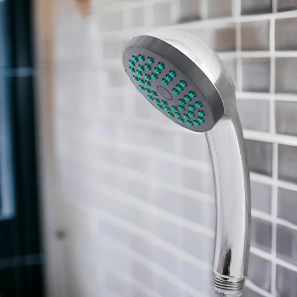 Duş Seti Spiral Fişkiye Banyo Duş Başlığı Set Fiskiyesi Telefonu Yuvarlak Klasik Başlık FiskiyeMetal Hortum - 5