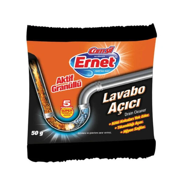 Lavabo Açıcı 50 gr Aktif Granül