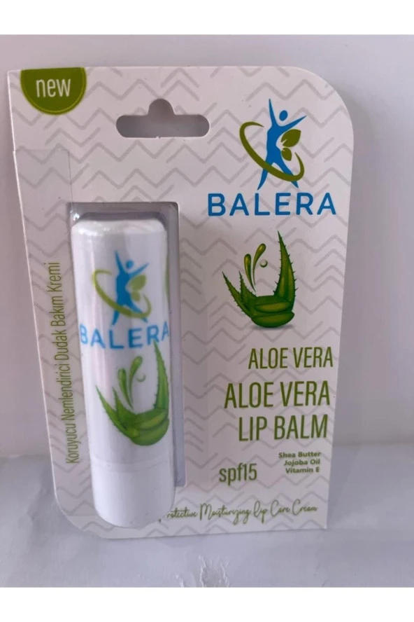 Lıp Balm Dudak Bakım Kremi Aloe Vera Spf15 4.8gr