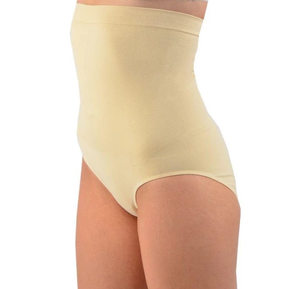 Elite Life 890 Bayan Dikişsiz Silikonlu Yüksek Bel Slip Külot Korse