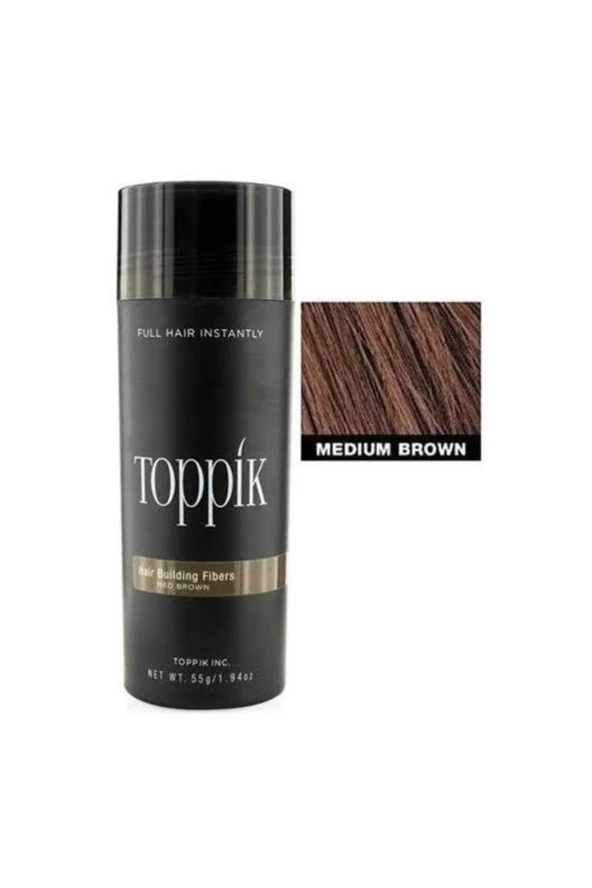 Saç Dolgunlaştırıcı Fiber Orta Kahve 27.5 g 8680937004719 (Oksidansız)