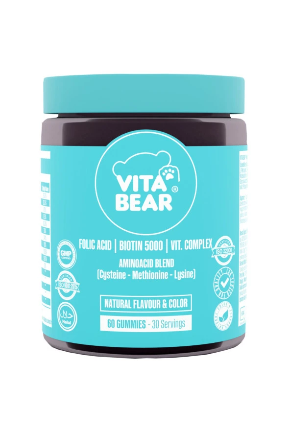 Strong Hair Gummy Saç Vitamini 60 Adet