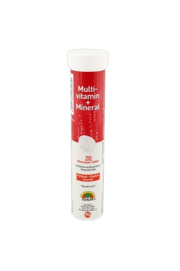 Multi Vitamin Mineral 20 Tablet
