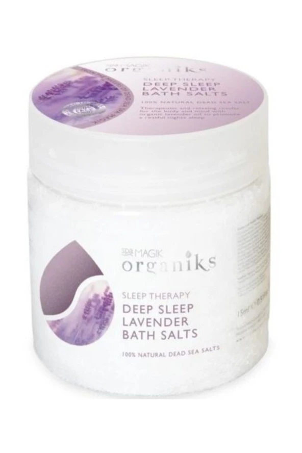 Deniz Mineralleri Içeren Lavantalı Banyo Tuzu - Deep Sleep Lavender Bath Salts 550 G