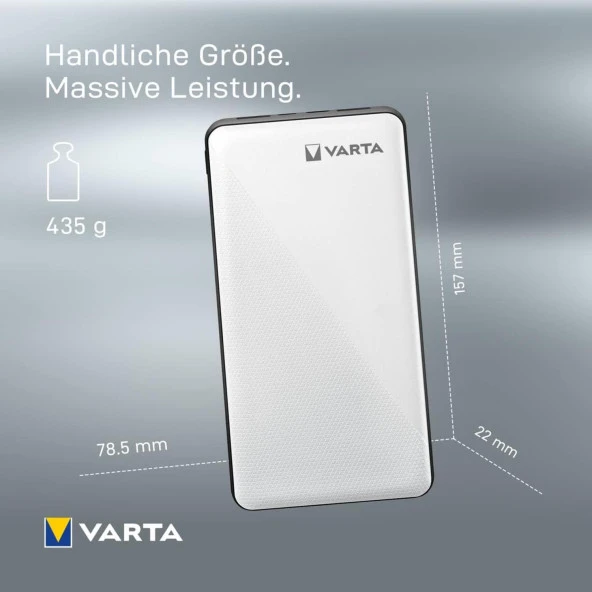 Varta Power Bank Energy 20000 mAh Taşınabilir Şarj Cihazı - 3