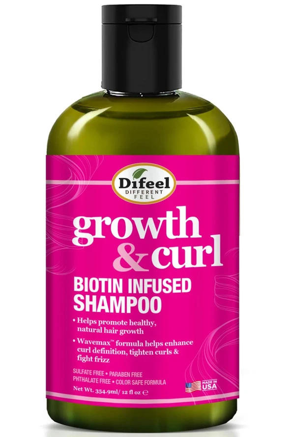 Difeel Biotin Growth & Curl Şampuan 354.9ML