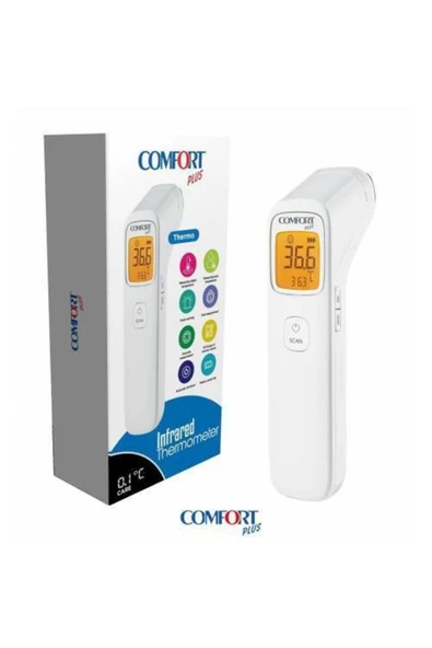 Comfort Plus Thermo Temassız Kızılötesi Profesyonel Ateş Ölçer Derece Termometre