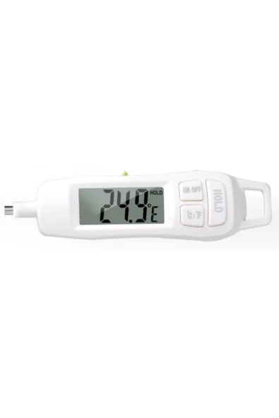 Vzn TP400 Termometre Sıvı Gıda Et Su Yiyecek Sıcaklık Ölçer - 3
