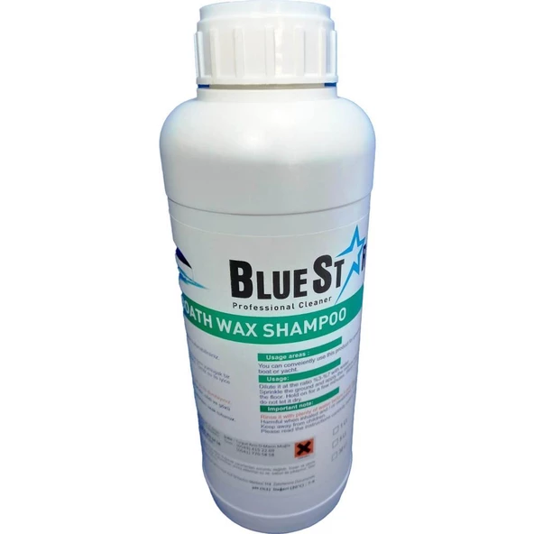 BlueStar Boat Wax Shampoo Tekne Şampuanı 1lt