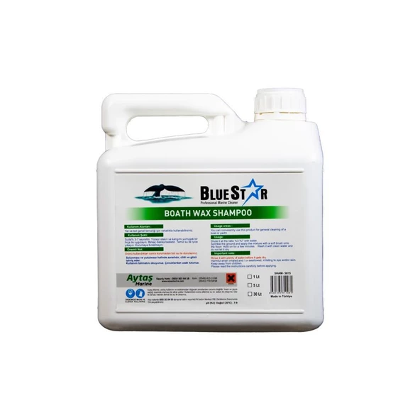 BlueStar Boat Wax Shampoo Tekne Şampuanı 5lt - 2