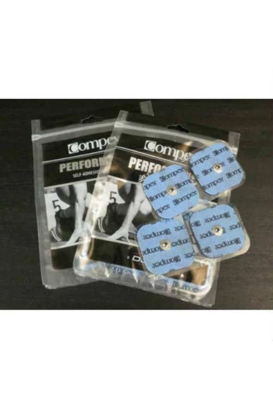 Pakette 8 Adet Compex Performance 5 x 5 cm Çıtçıtlı Elektrot - 2