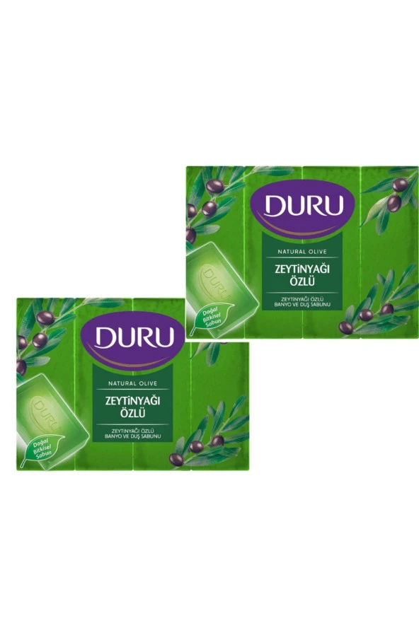 duruu Duru Natural Olıve Zeytinyağı Özlü Duş Sabunu 2 Adet 600 gr