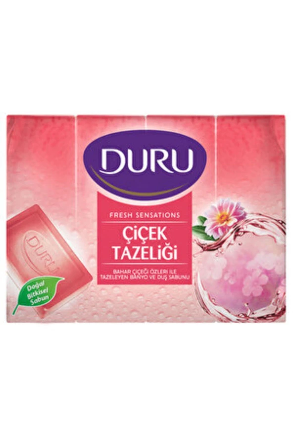 Duru (3 ADET ) Duru Fresh Sensations Çiçek Tazeliği Duş Sabunu 4x150 gr