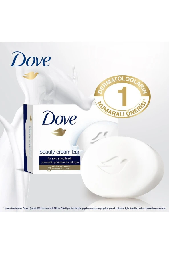 Dove Beauty Cream Bar Katı Güzellik Sabunu Original Nemledirici Etkili 90 G X4 Adet - 3