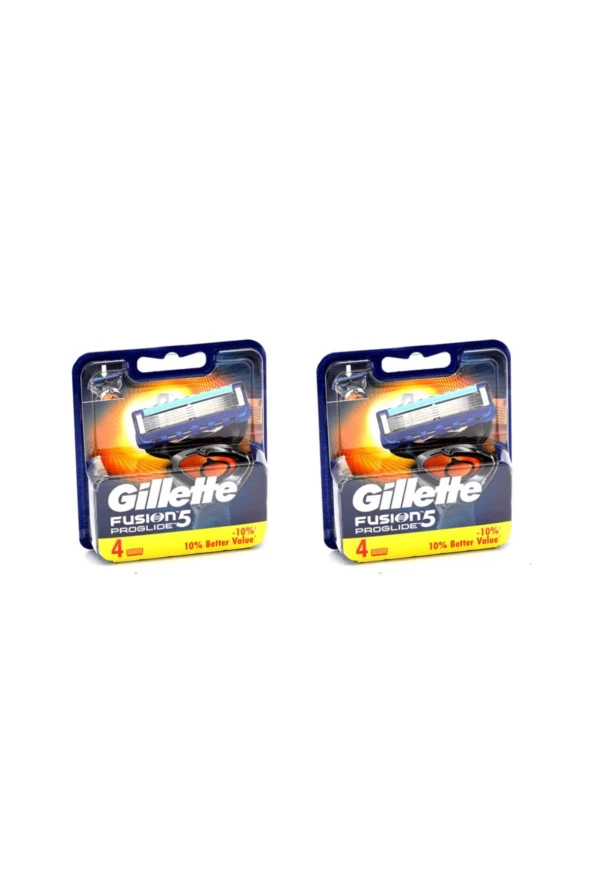 Gillette Tıraş Bıçağı Fusion Proglide 4'lü 2 Adet