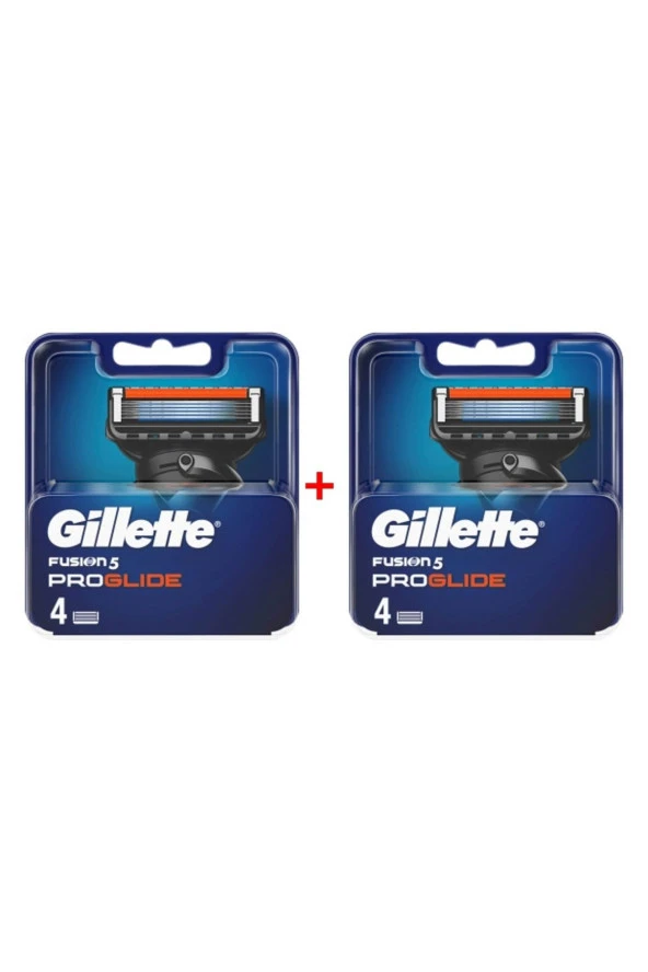 Gillette Fusion 5 Proglide Yedek Bıçak 4'lü ( 2 Adet )