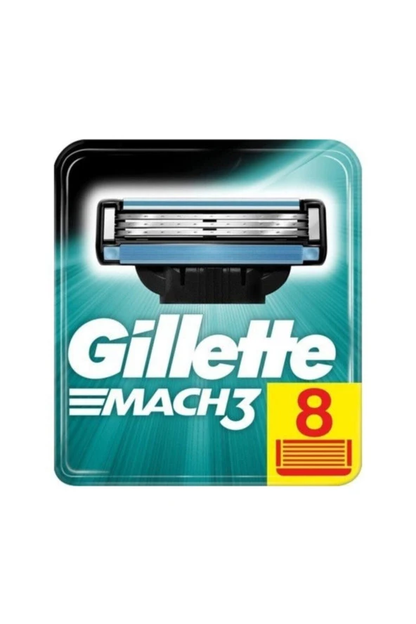 Gillette Mach3 8'li Yedek 2'li Paket